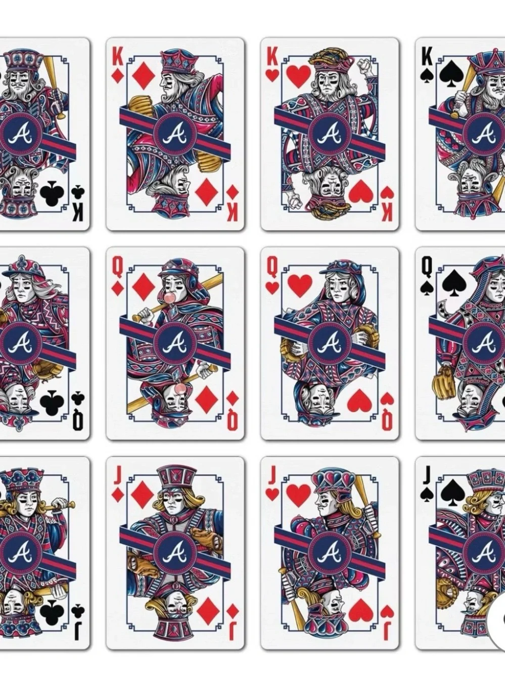 MLB Atlanta Braves - Classic Series Playing Cards - Premium Grade - Picture 5 of 7